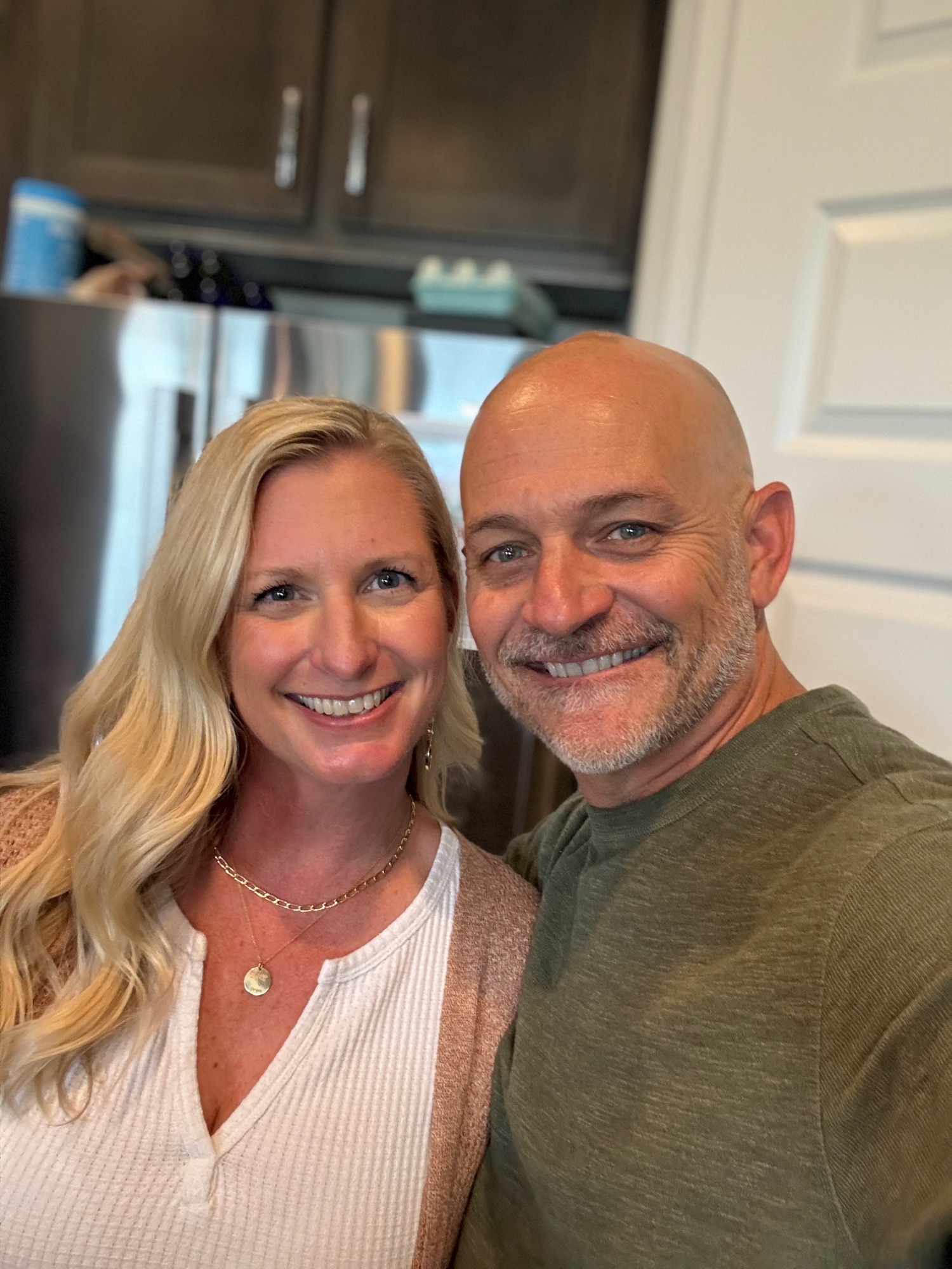 Keith and Jill at home